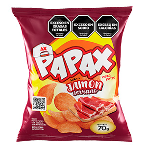 Papa jamon serrano - 70 gr.